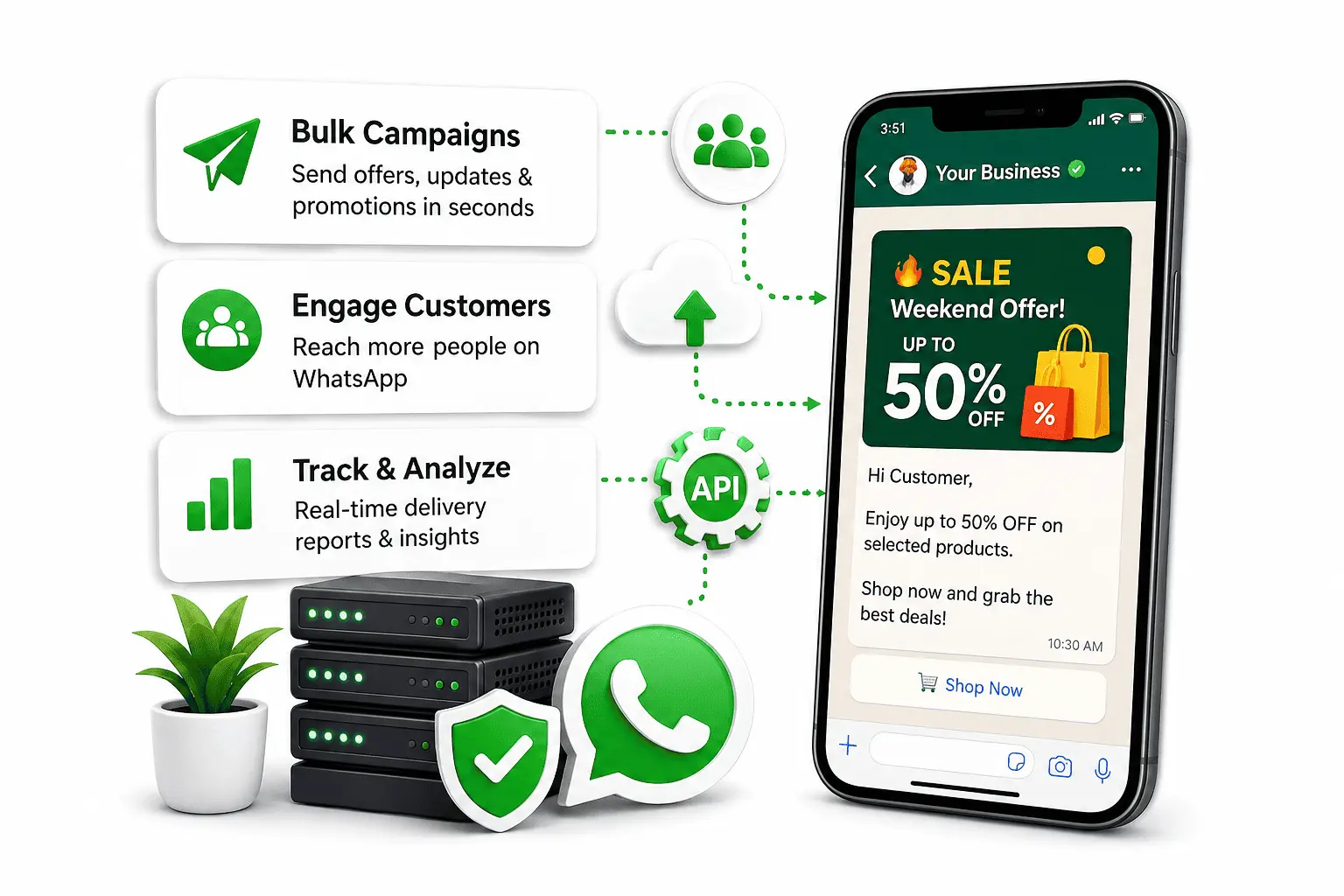 DV Connect official WhatsApp chatbot